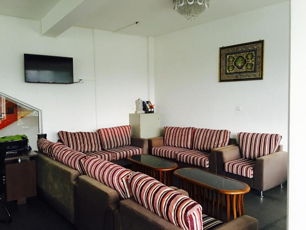Posezení v ubytování Kandy Supreme Hotel