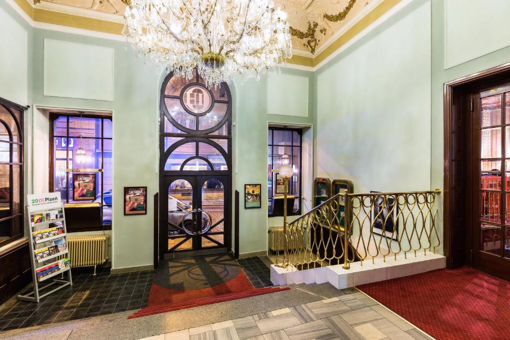 Posezení v ubytování Hotel Continental