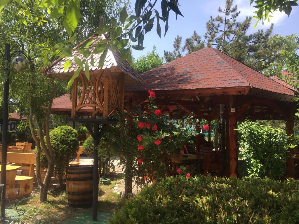 Zahrada ubytování Vila Poienita