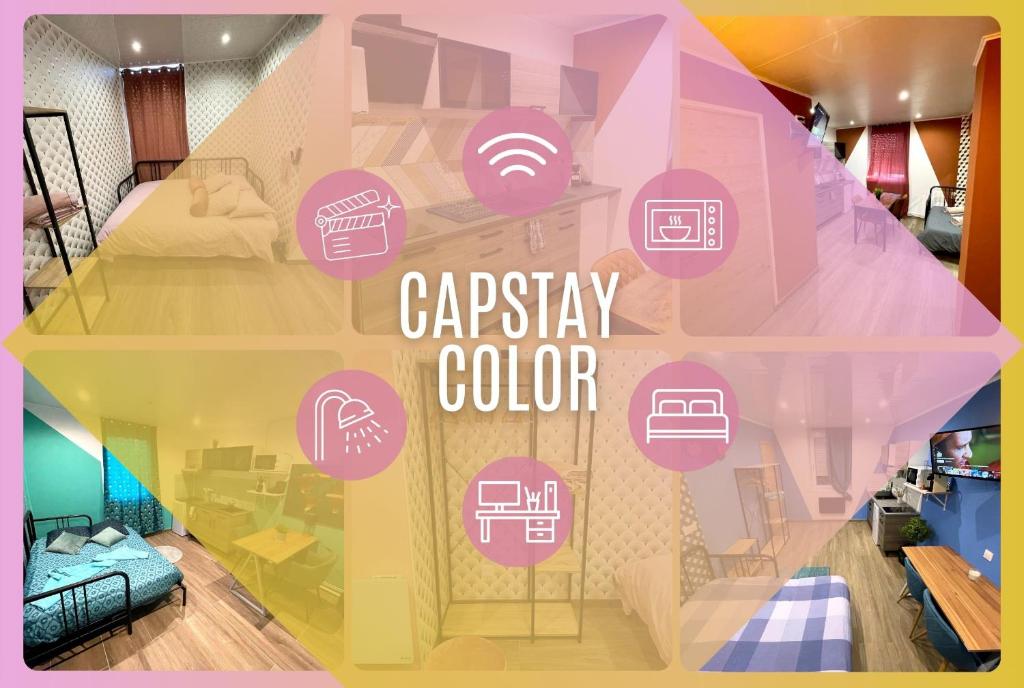 Fotografie z fotogalerie ubytování Capstay Color Valenciennes & Netflix v destinaci Saint-Léger