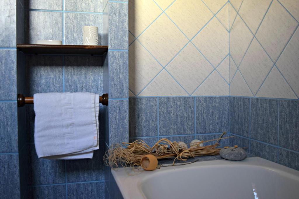 Kúpeľňa v ubytovaní Aspalathos Villas