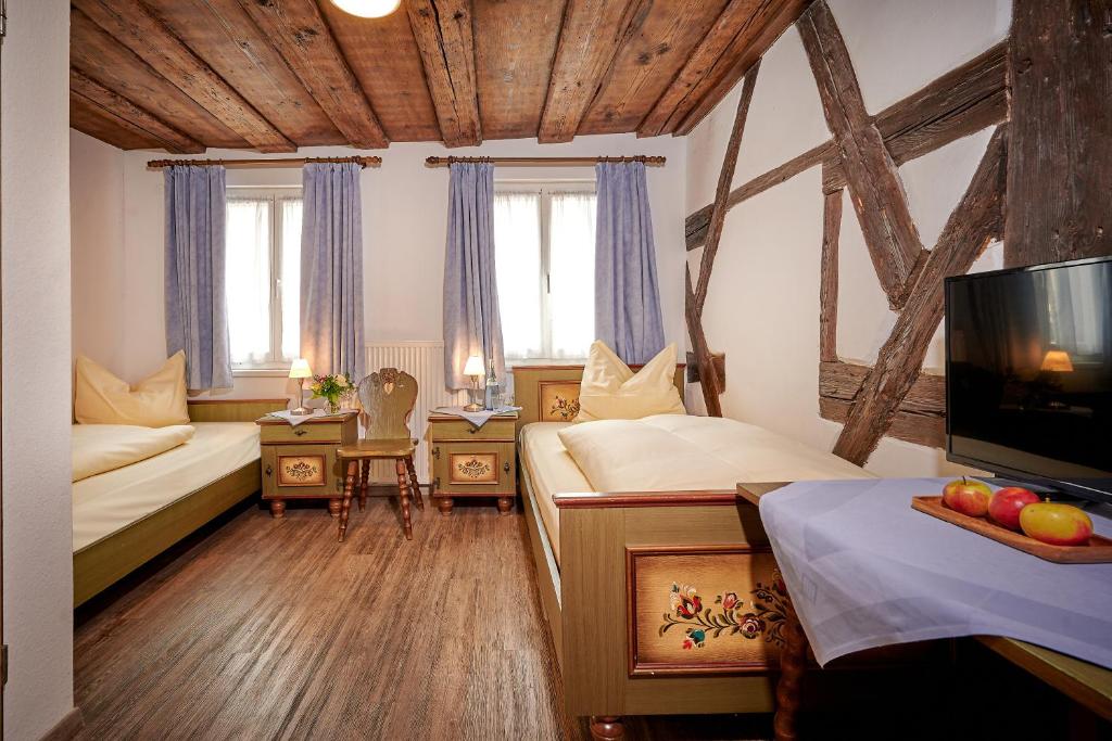 Hotel-Gasthof Bub - Habitación Doble Con Baño