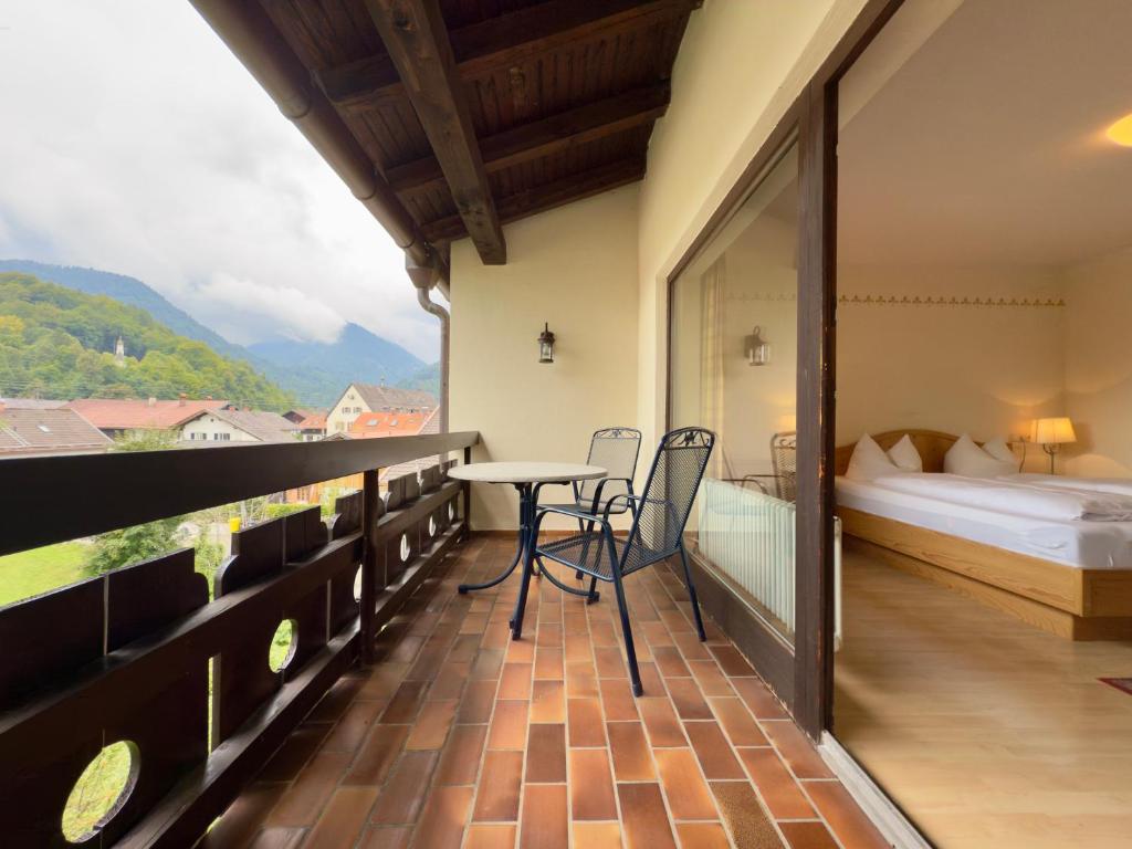 Hotel Forsthaus Oberau - Doppelzimmer Mit Balkon