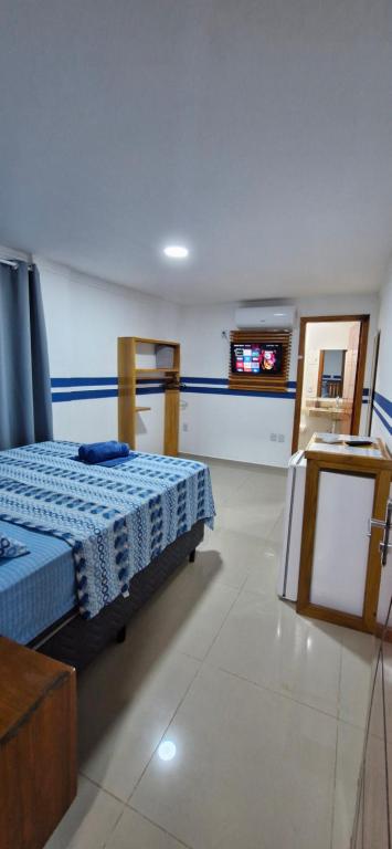 Postel nebo postele na pokoji v ubytování Praieira Pousada&Hostel