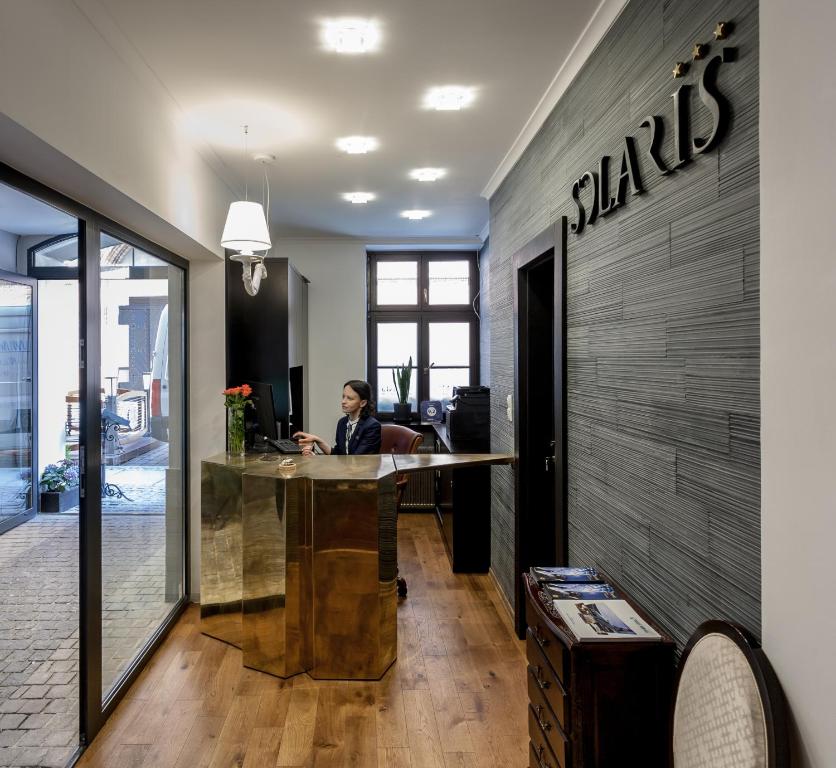 Vstupní hala nebo recepce v ubytování Hotel Solaris