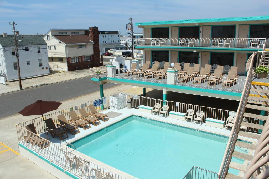 Bazén v ubytování Condor Motel - Beach Block nebo v jeho okolí