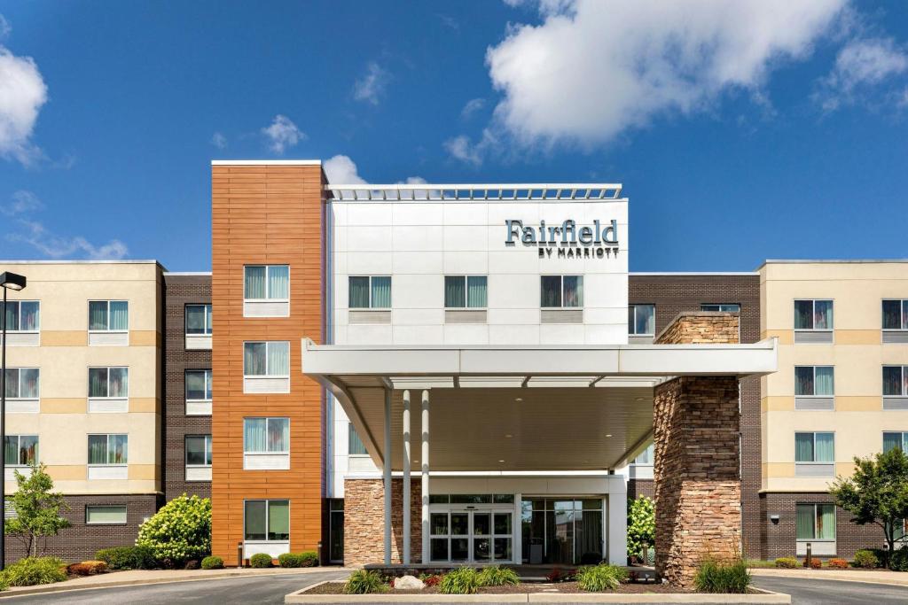 a rendering of the front of a hotel building at Fairfield Inn & Suites by Marriott Wentzville in Wentzville