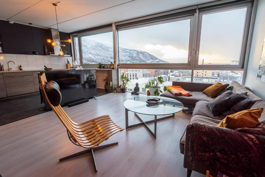 Snapshot of Rent Scandinavian Penthouse With Separate Living Room