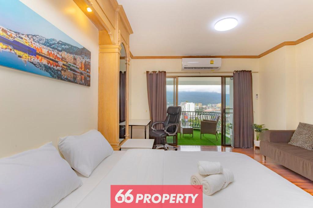 Chiang Mai Thailand condo balcony view