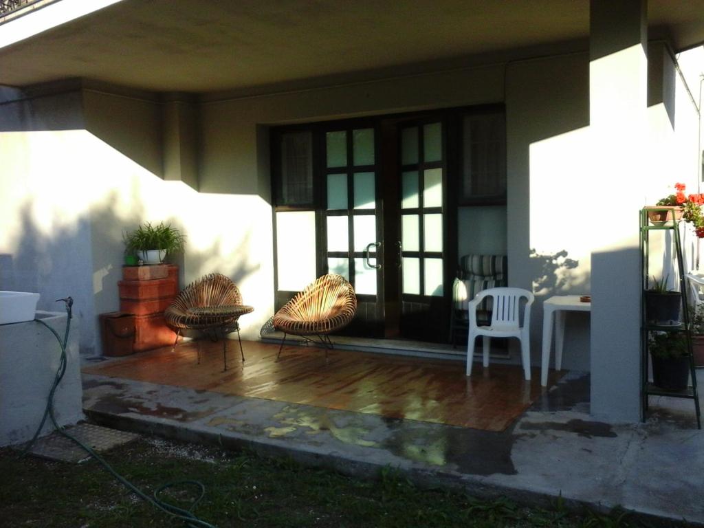 Zahrada ubytování B&B Tio Pepe