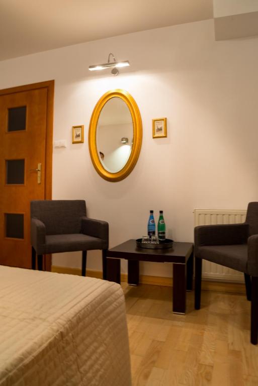 Posezení v ubytování Sopocki Dwór Apartments