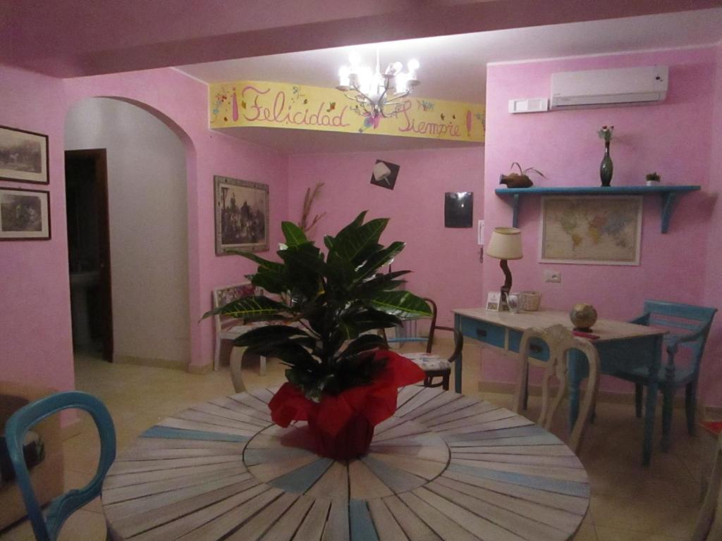 Restaurace v ubytování Felicidad Siempre B&B