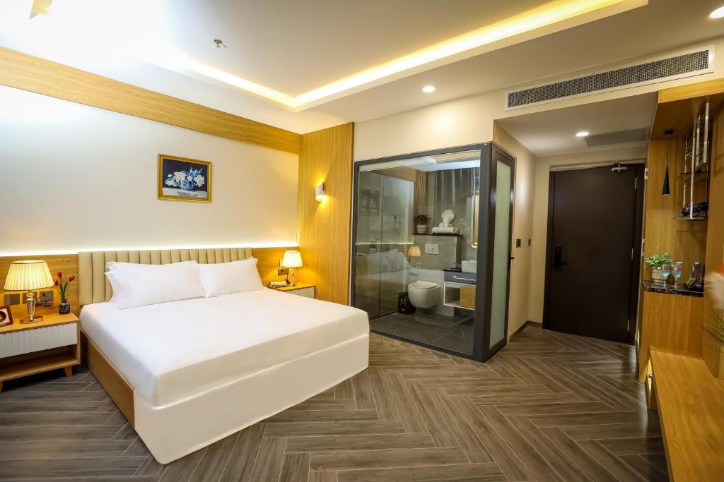 Phòng Deluxe Giường Đôi Nhìn Ra Biển