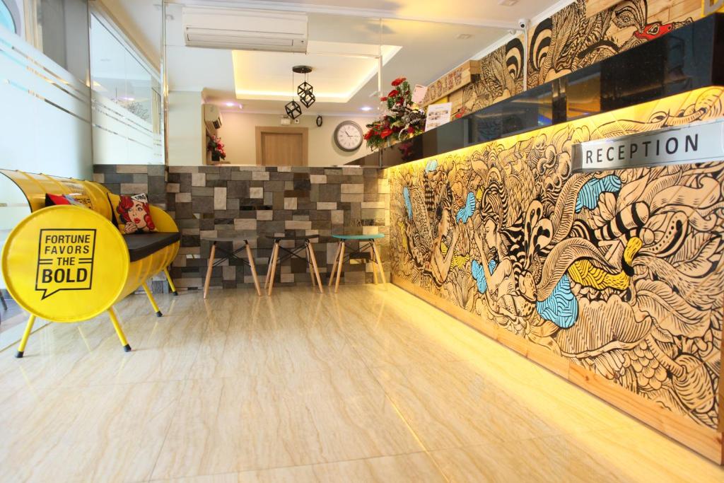 Posezení v ubytování Bold Hotel Jakarta