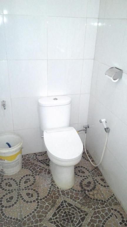 Koupelna v ubytování Muka House