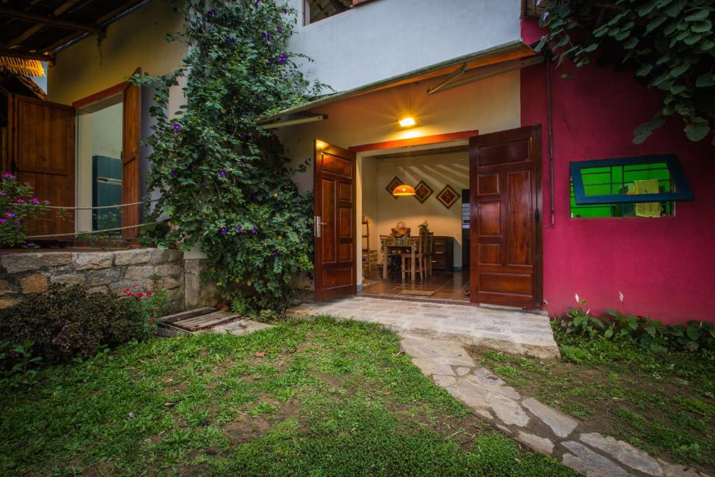 Budova, kde se bed and breakfast nachází