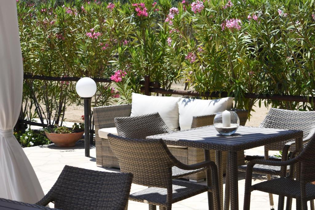 Zahrada ubytování B&B I Graniti Sardi