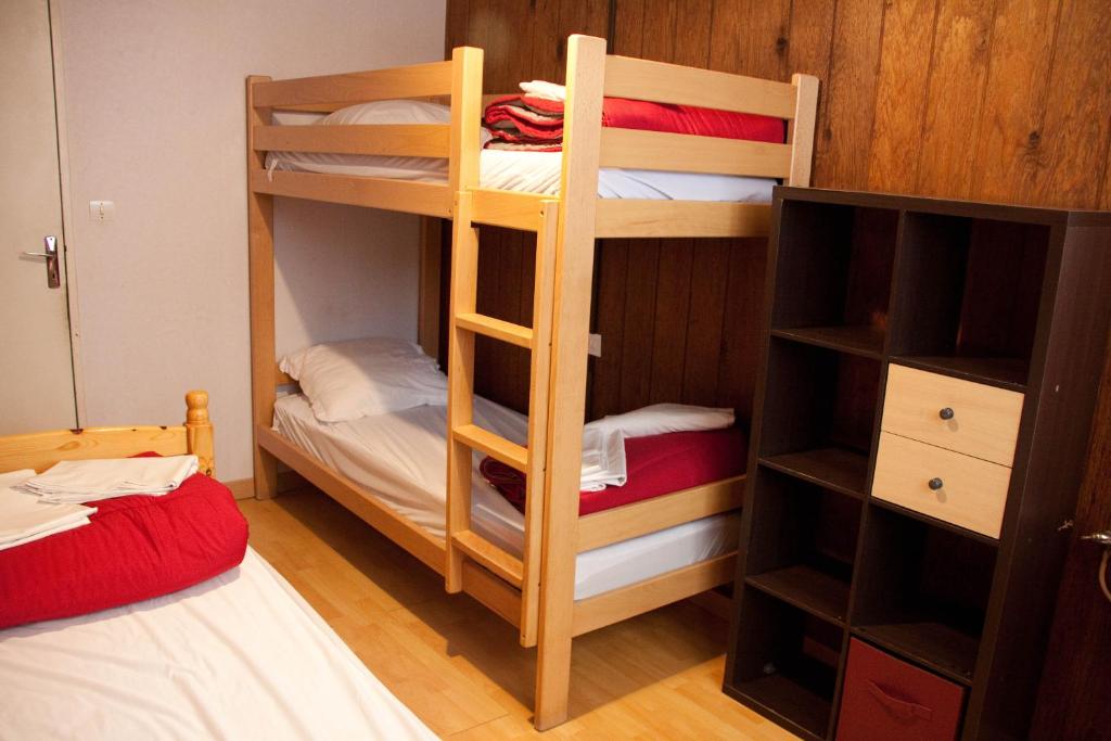 Postel nebo postele na pokoji v ubytování Hébergement Artense