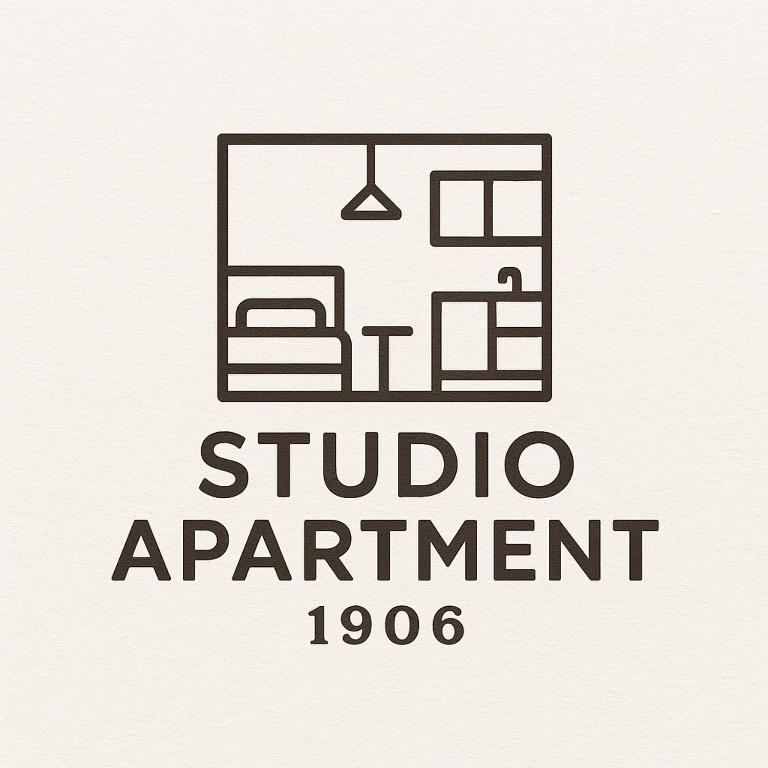 a logo for a studio apartment at Studio Apartment 1906 in Mostar
