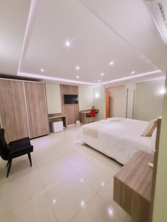 Diamante Rosa Palace Hotel - Chambre Lit King-Size Avec Baignoire Spa