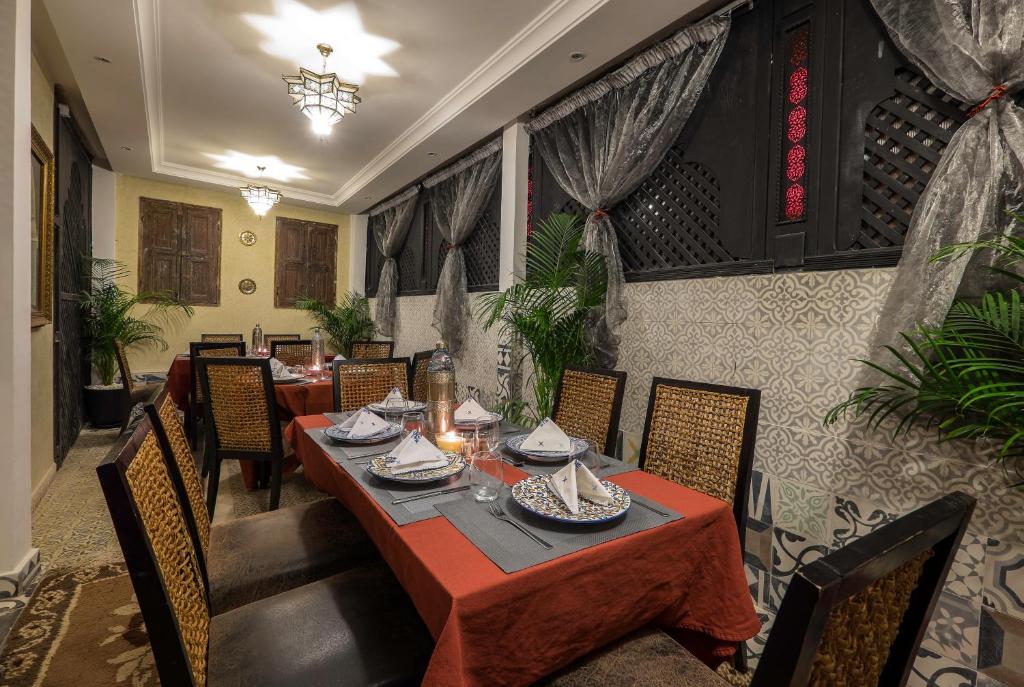 Posezení v ubytování Riad Nesma Suites & Spa