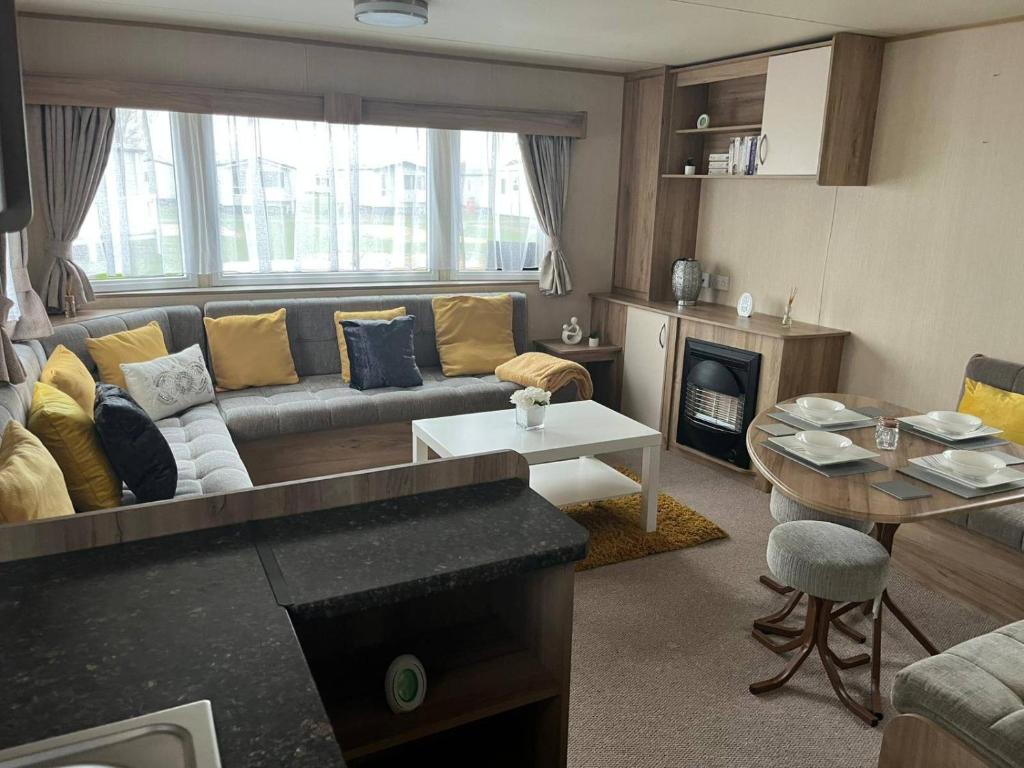 Istumisnurk majutusasutuses Skegness 3-Bed Caravan Sleeps 8 10 mins to Beach