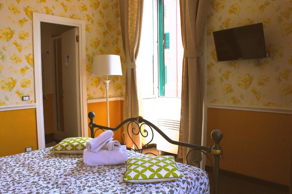 Postel nebo postele na pokoji v ubytování Casa Fanti 57