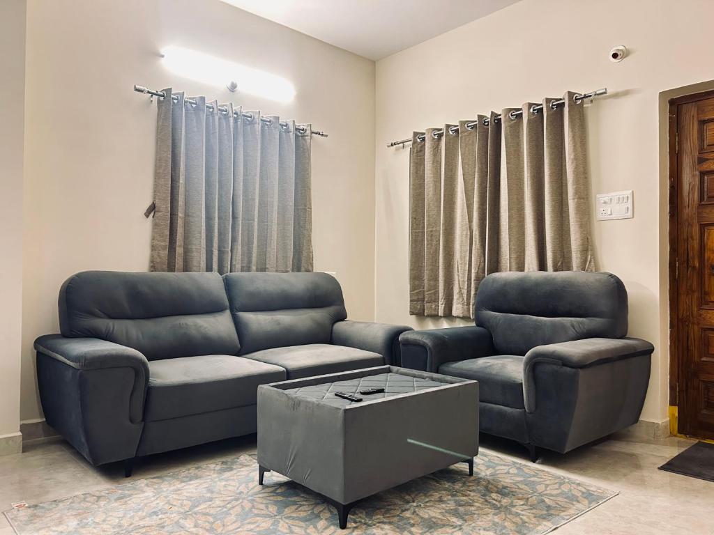 Et opholdsområde på Orion Elegant Luxury Apartments