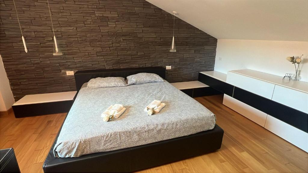 Postel nebo postele na pokoji v ubytování Home Little Star