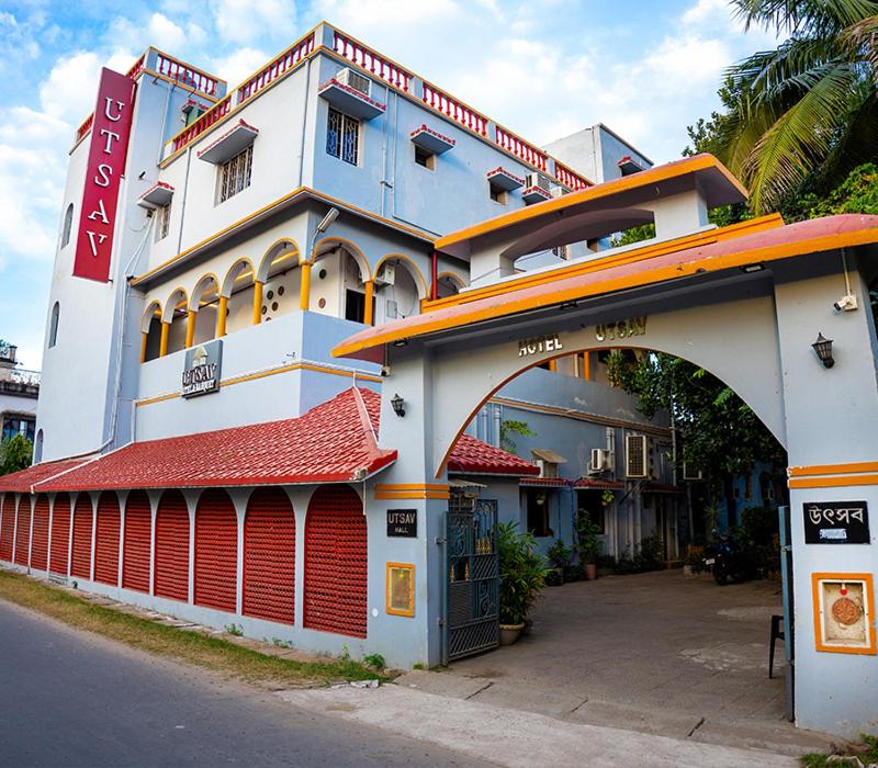 Budova, kde se hotel nachází