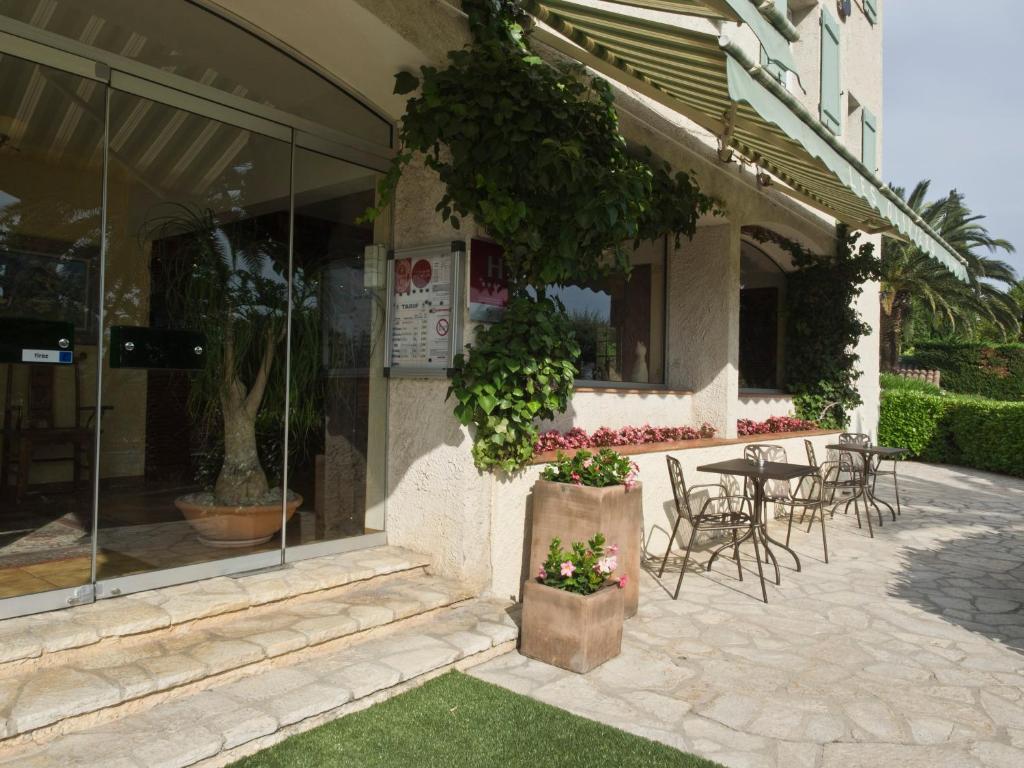 Zahrada ubytování Hotel Les Oliviers