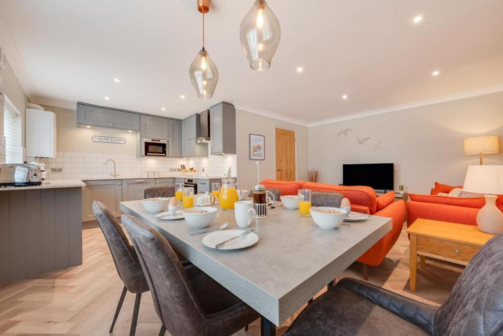 Köök või kööginurk majutusasutuses Curlew Cottage