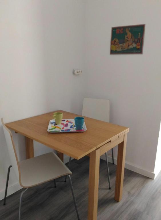 Pequeno apartamento com terraço
