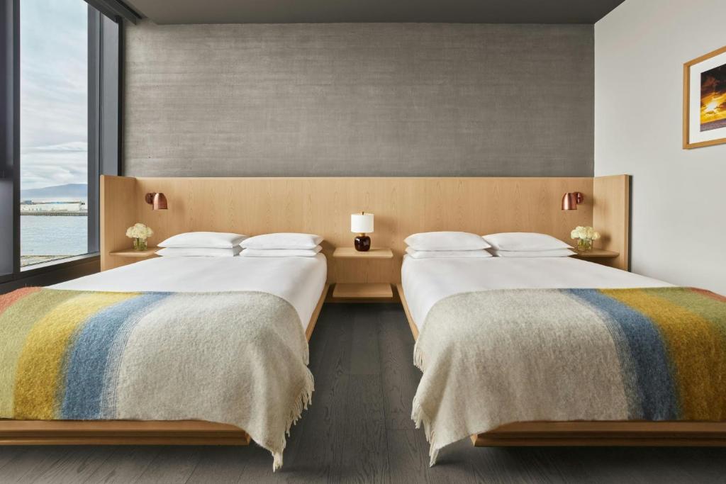 Deluxe Queen Room with Two Queen Beds and Scenic View