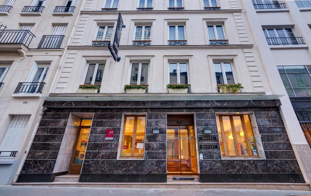 Exteriér nebo vchod ubytování Hotel Muguet