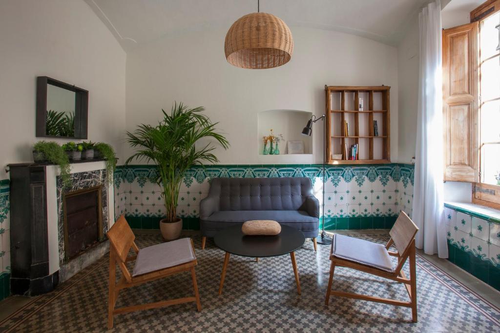 Zona de estar de Hotel Hanoi