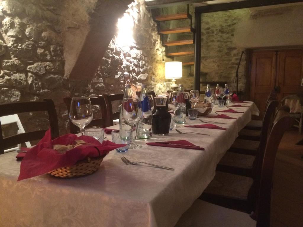 Restaurace v ubytování Agriturismo I Chiosi
