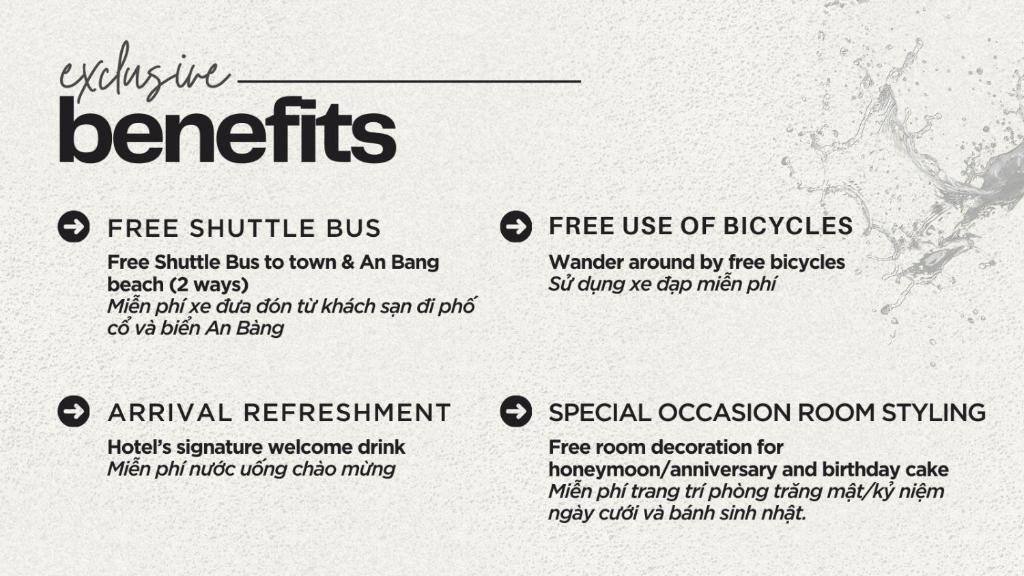 Bố cục Anio Boutique Hotel Hoian