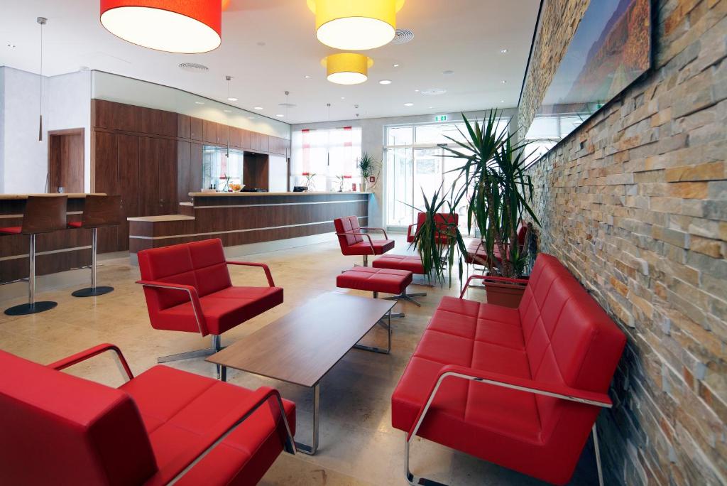 Posezení v ubytování Hotel Löwengarten