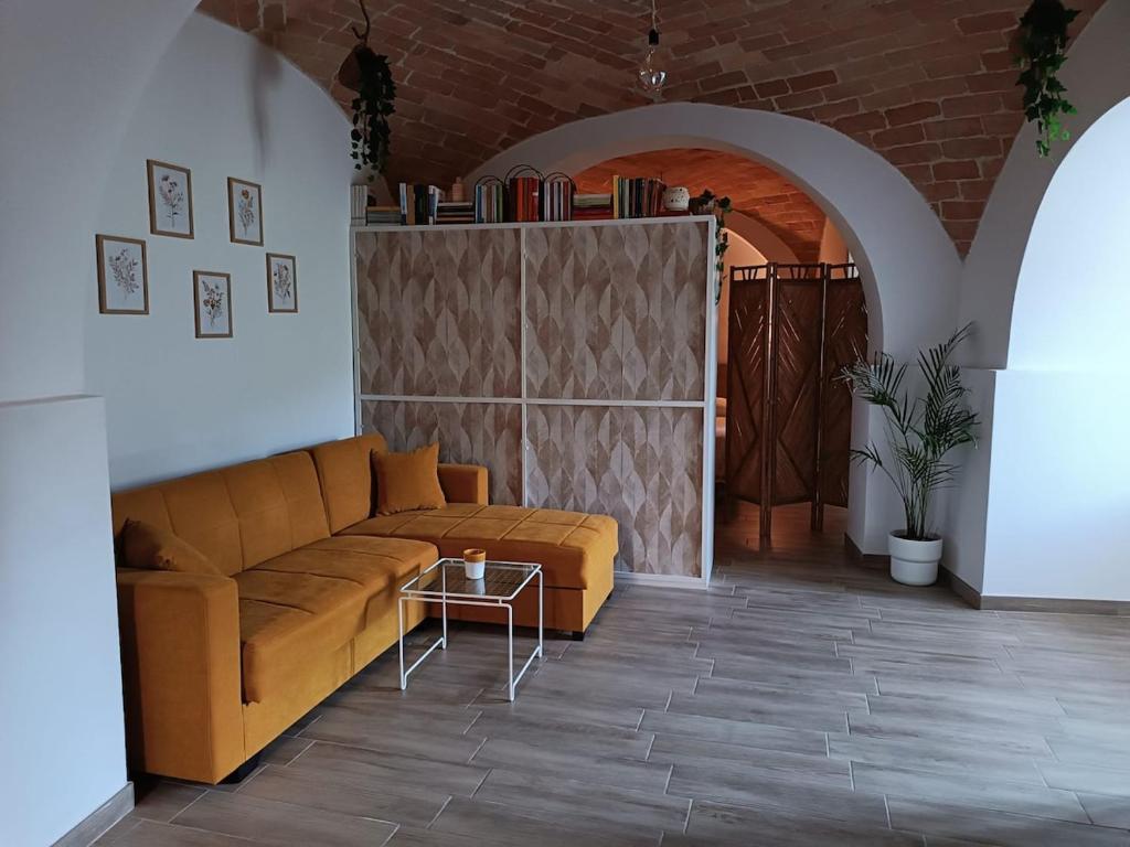 Χώρος καθιστικού στο La casa del falegname