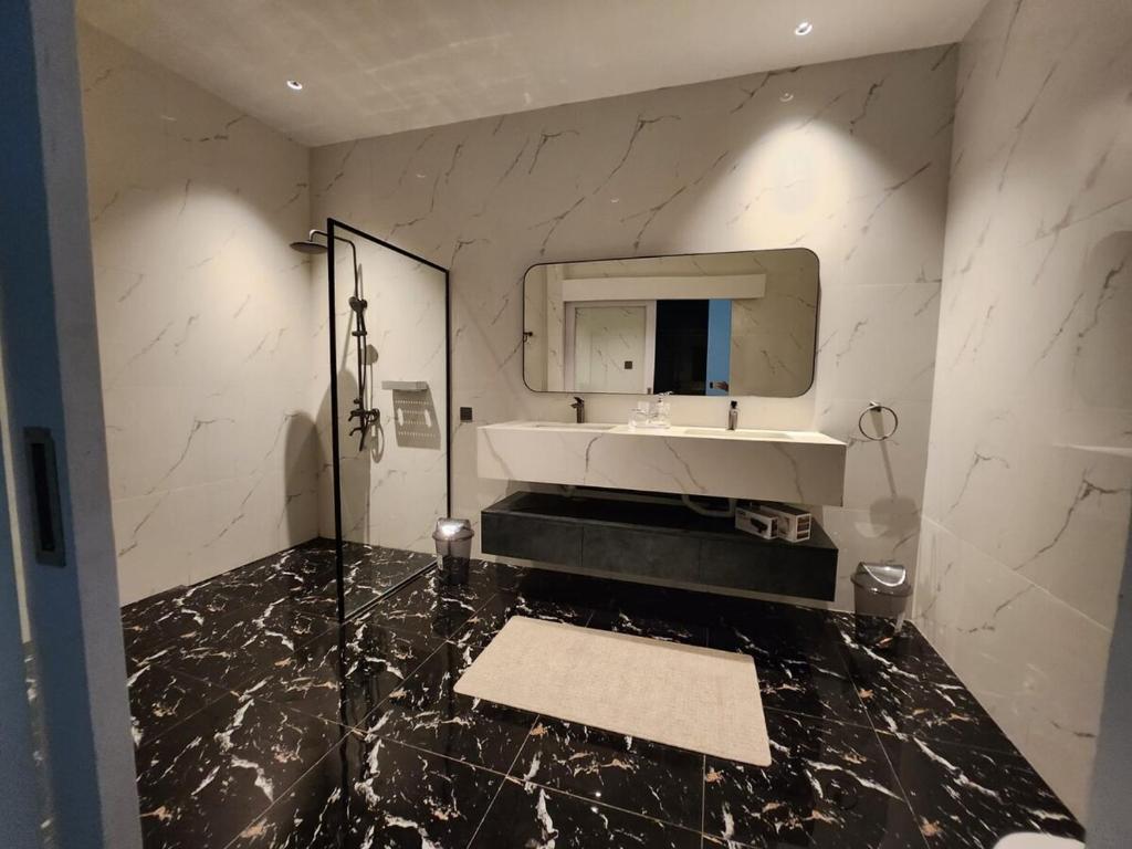 Koupelna v ubytování White Swan Mansion