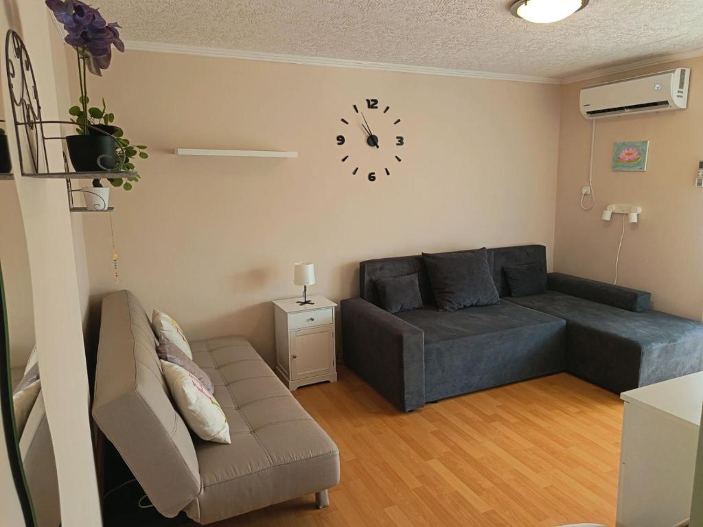 Et opholdsområde på Ilona Apartman Harkány