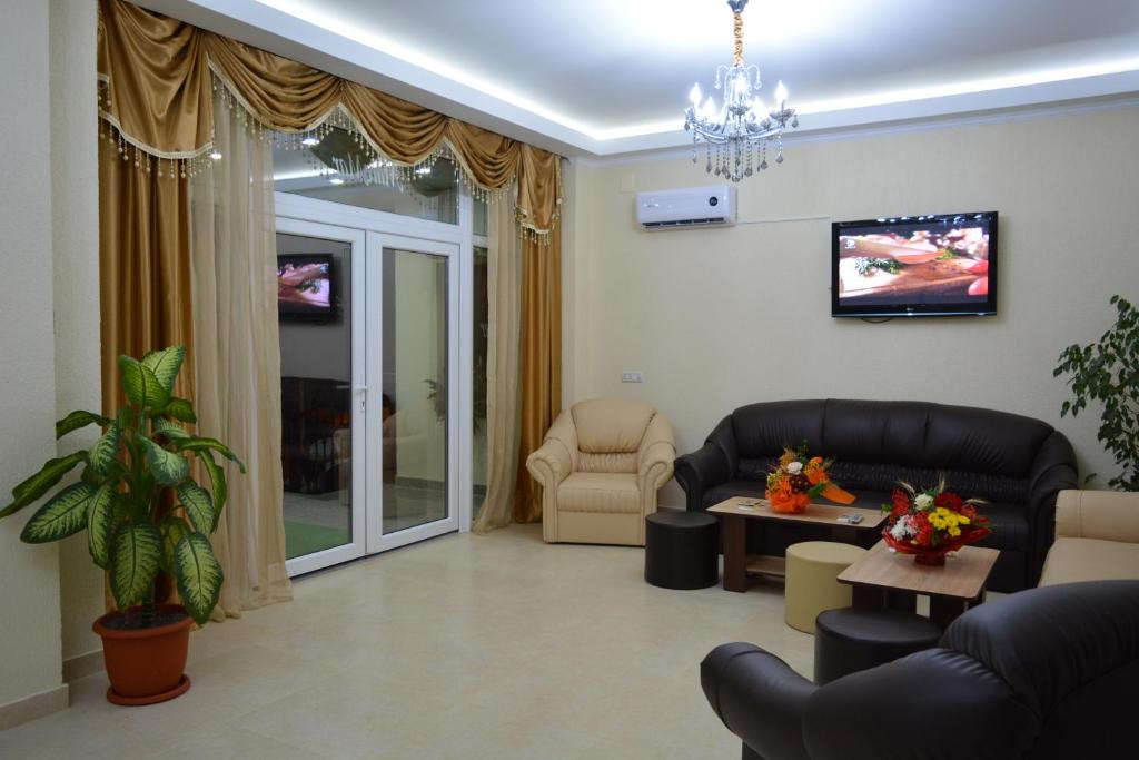 TV a/nebo společenská místnost v ubytování Hotel MareMar