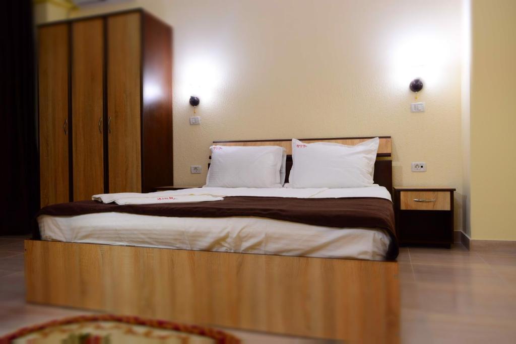 Postel nebo postele na pokoji v ubytování Hotel MareMar