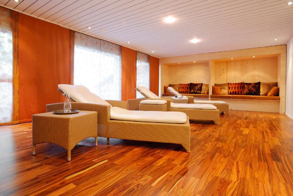 Posezení v ubytování Silvretta Parkhotel