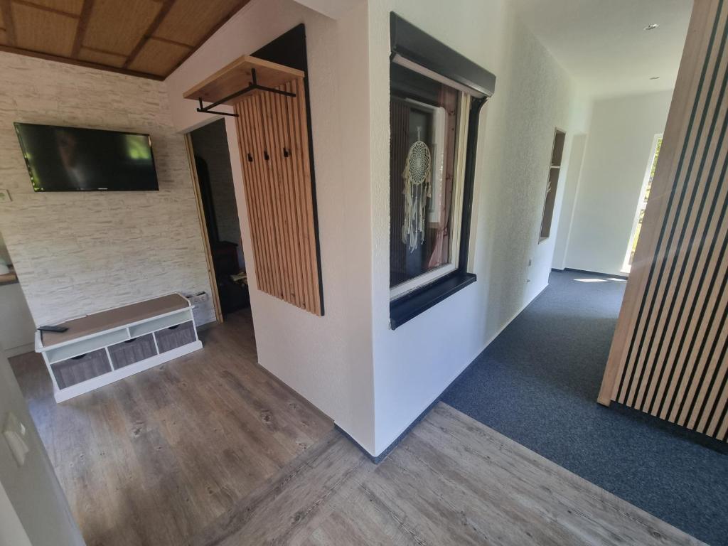 TV a/nebo společenská místnost v ubytování Ritschel Alm Limbach