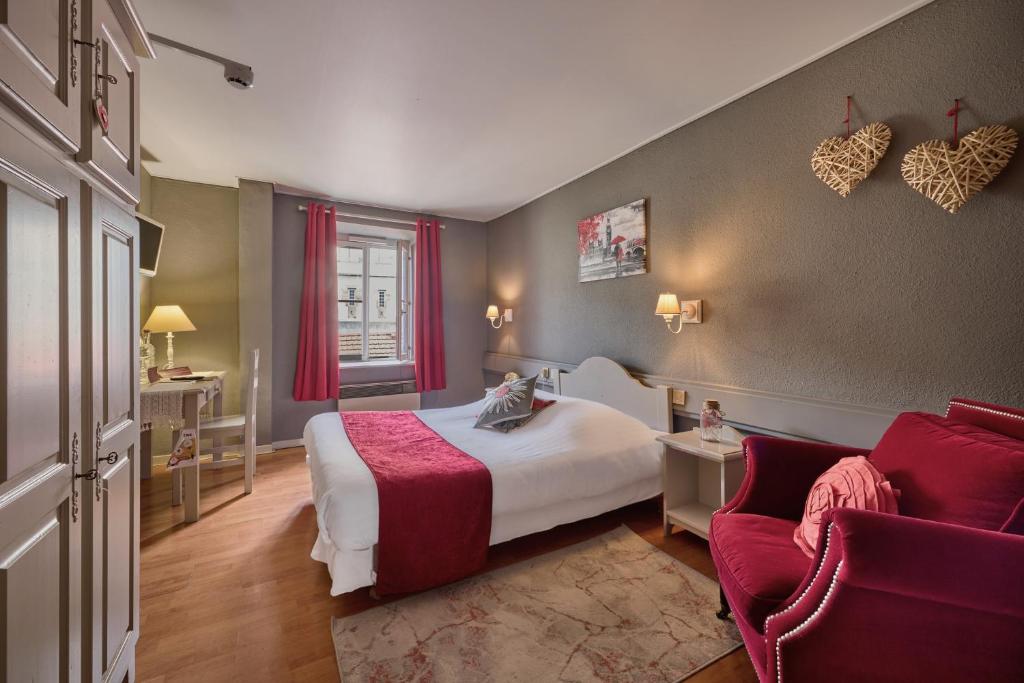 The Originals Boutique, Hôtel de la Balance, Montbéliard - Chambre Double Standard