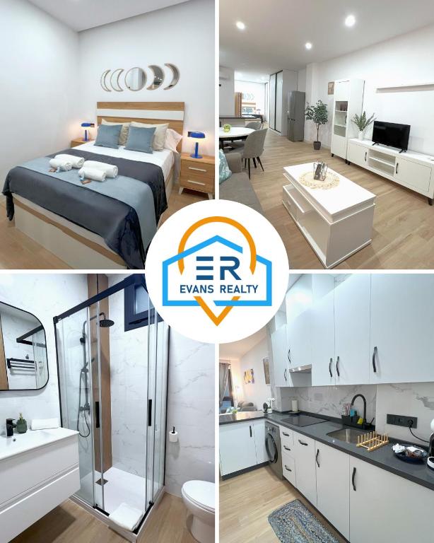 Evans Realty BM Lujoso y moderno estudio
