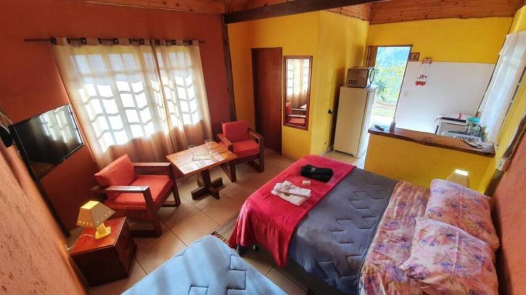 Posezení v ubytování ADM chalé Chiaradia