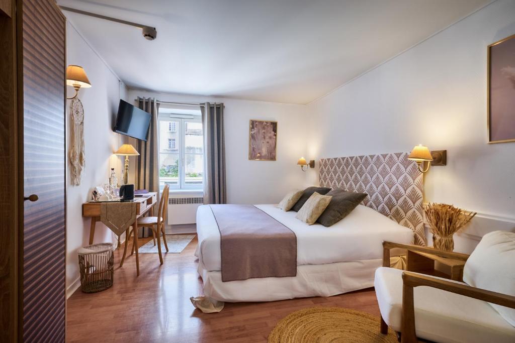 The Originals Boutique, Hôtel de la Balance, Montbéliard - Chambre Double Confort